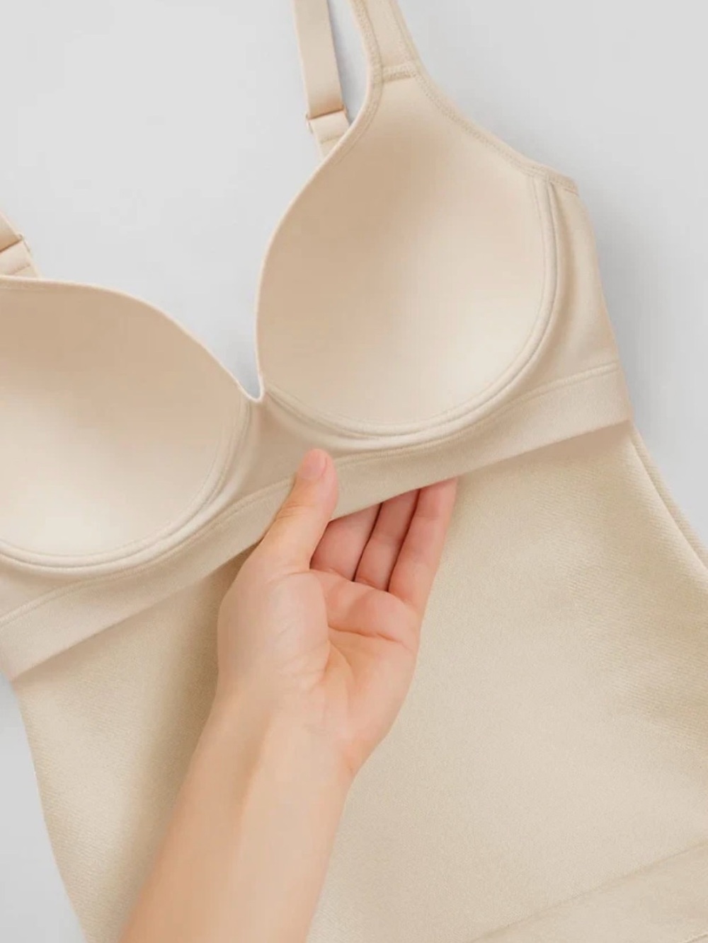 Shapermint NWT Essentials Sweetheart Built-In Bra Shaper White Cami Sz 3XL - Picture 12 of 15